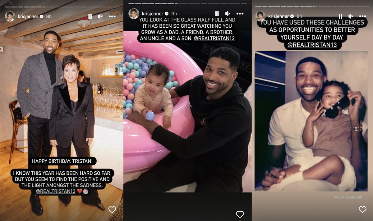 Kim Kardashian Wishes Tristan Thompson Happy Birthday