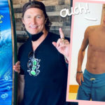 Matthew McConaughey Shows Son Levi’s Gnarly Back Wounds From Surfing!