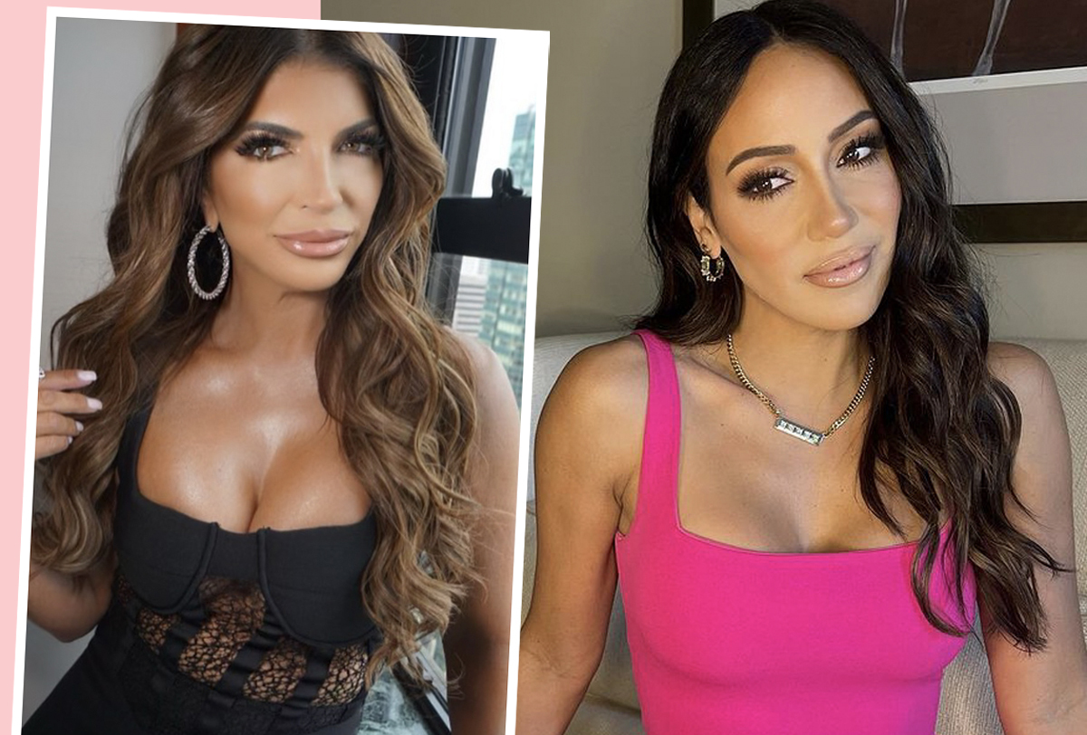 Melissa Gorga Alleges RHONJ Enemy Teresa Giudice Had Surgery To Lengthen Her Forehead! pic