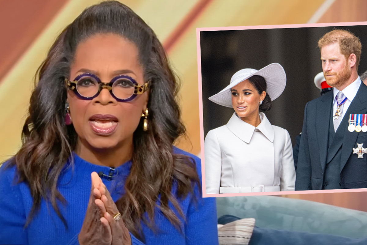 #Oprah Weighs In On Whether Prince Harry & Meghan Markle Should Attend King Charles’ Coronation