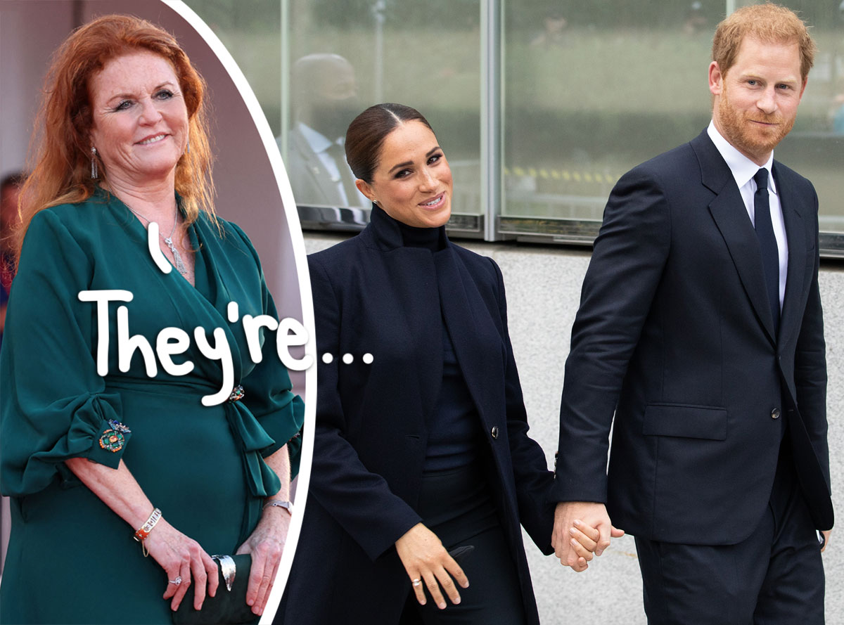 #Sarah Ferguson Reveals What SHE Thinks Of Prince Harry & Meghan Markle Amid Royal Family Feud!