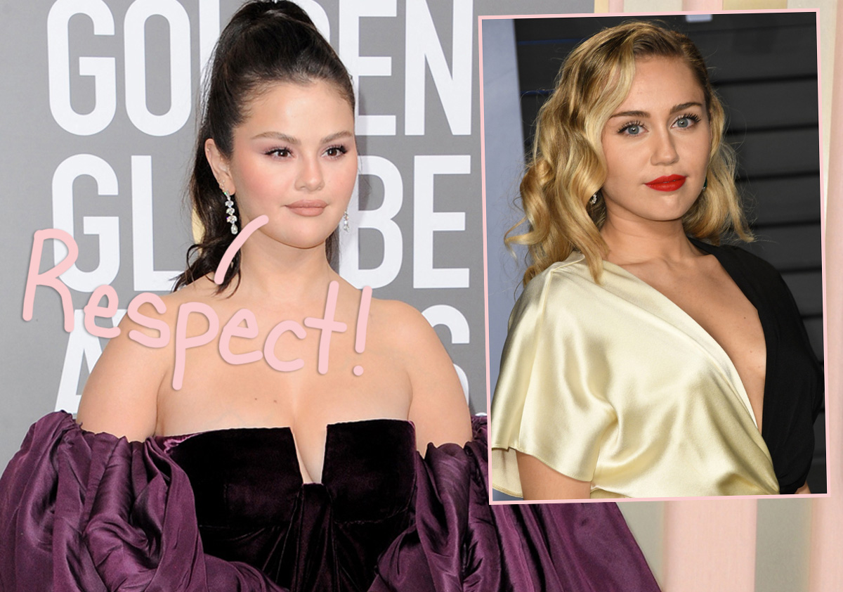 #Selena Gomez Drops Curious Miley Cyrus Reference In Super HAWT Makeup-Free Selfie!