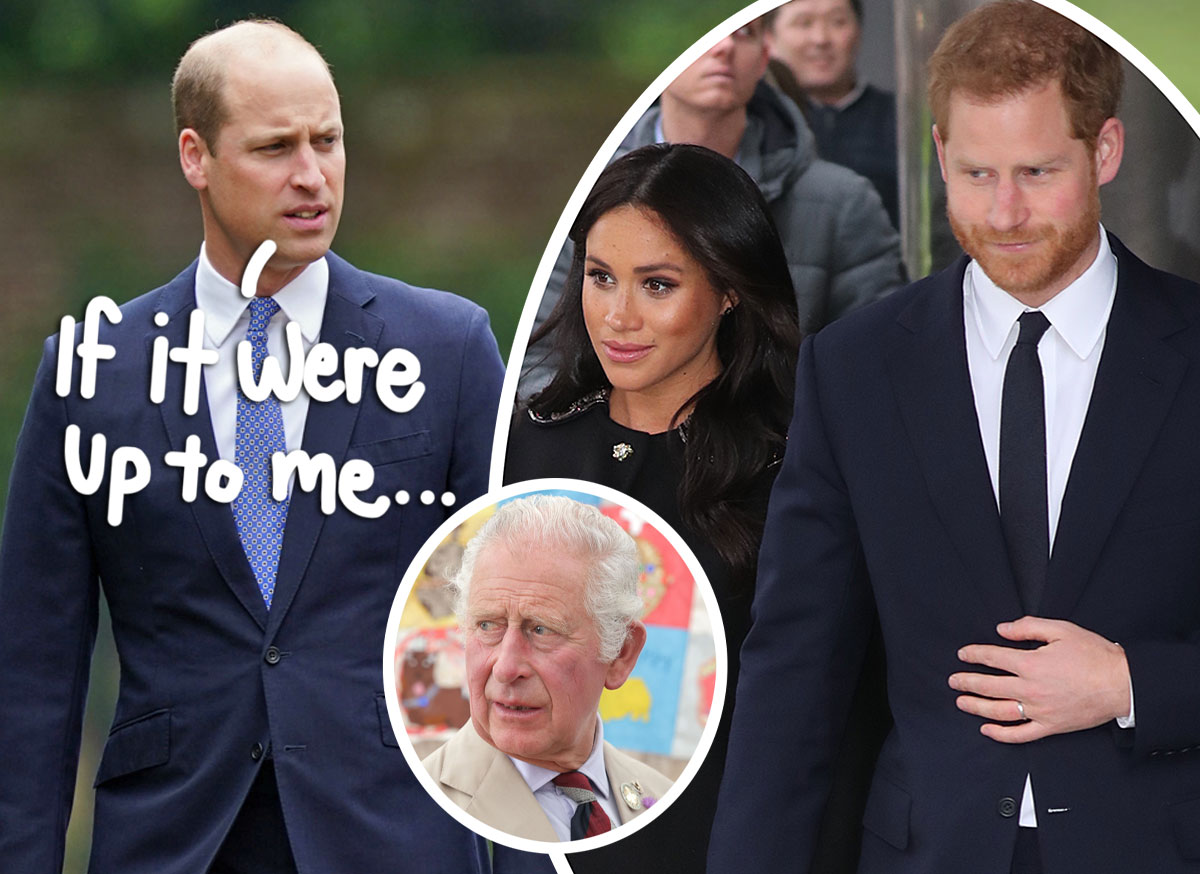 Prince William has ‘strong feelings’ about Prince Harry possibly attending coronation – especially after latest ‘threat’ – Perez Hilton