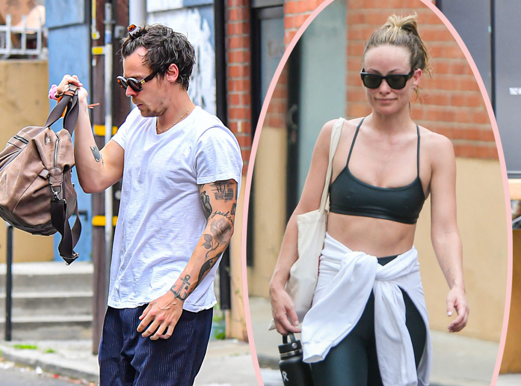 OMG Harry Styles & Olivia Wilde Spotted Leaving Same Gym MINUTES Apart! -  Perez Hilton