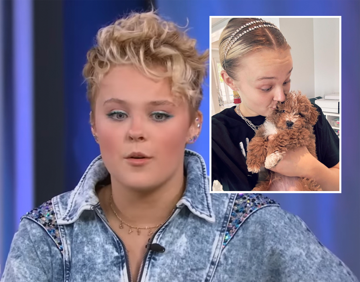 #JoJo Siwa Reveals Her Puppy Tooie Was Tragically Killed In An ‘Accident’