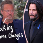Matthew Perry Vows To Remove Those Controversial Remarks About Keanu Reeves From Future Memoir Editions!