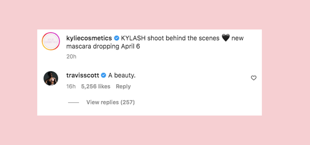 Travis Scott Gets Flirty With Kylie Jenner on Instagram Months After  Breakup Reports