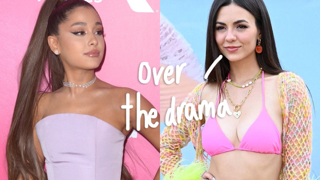 Victoria Justice addresses rumor she's 'jealous' of Ariana Grande