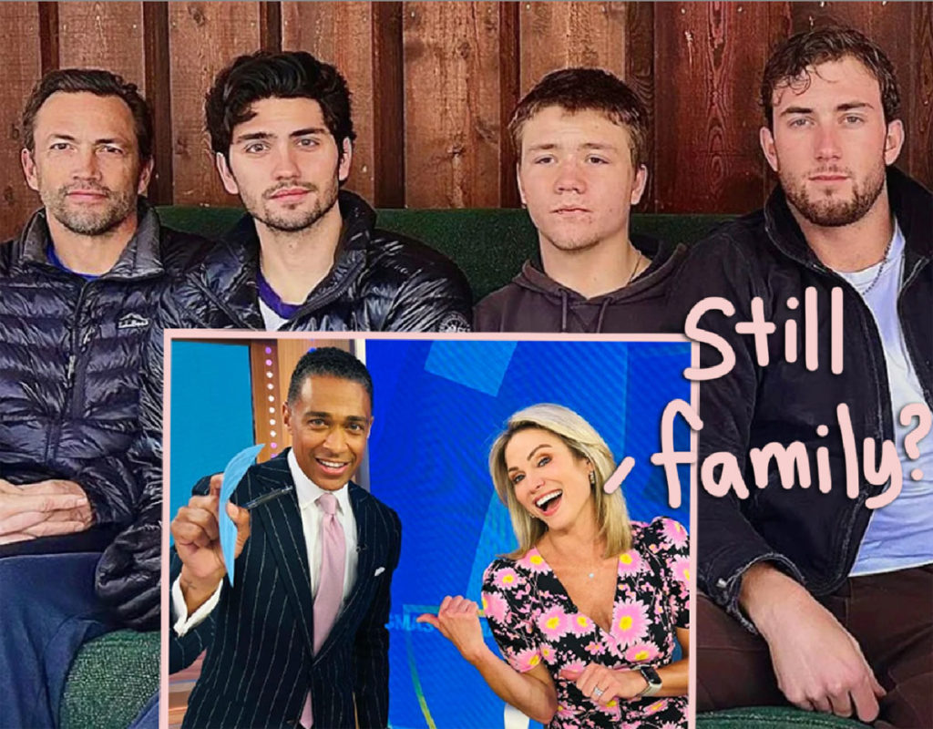 Amy Robach 'Wants A Relationship' With Ex Andrew Shue's Sons - For  Potential 'Reality Series' With TJ Holmes?? - Perez Hilton