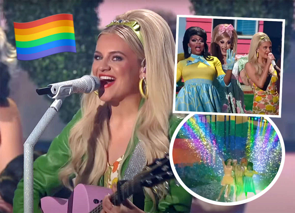 Kelsea Ballerini Makes Waves Performing With Drag Queens At CMT Music