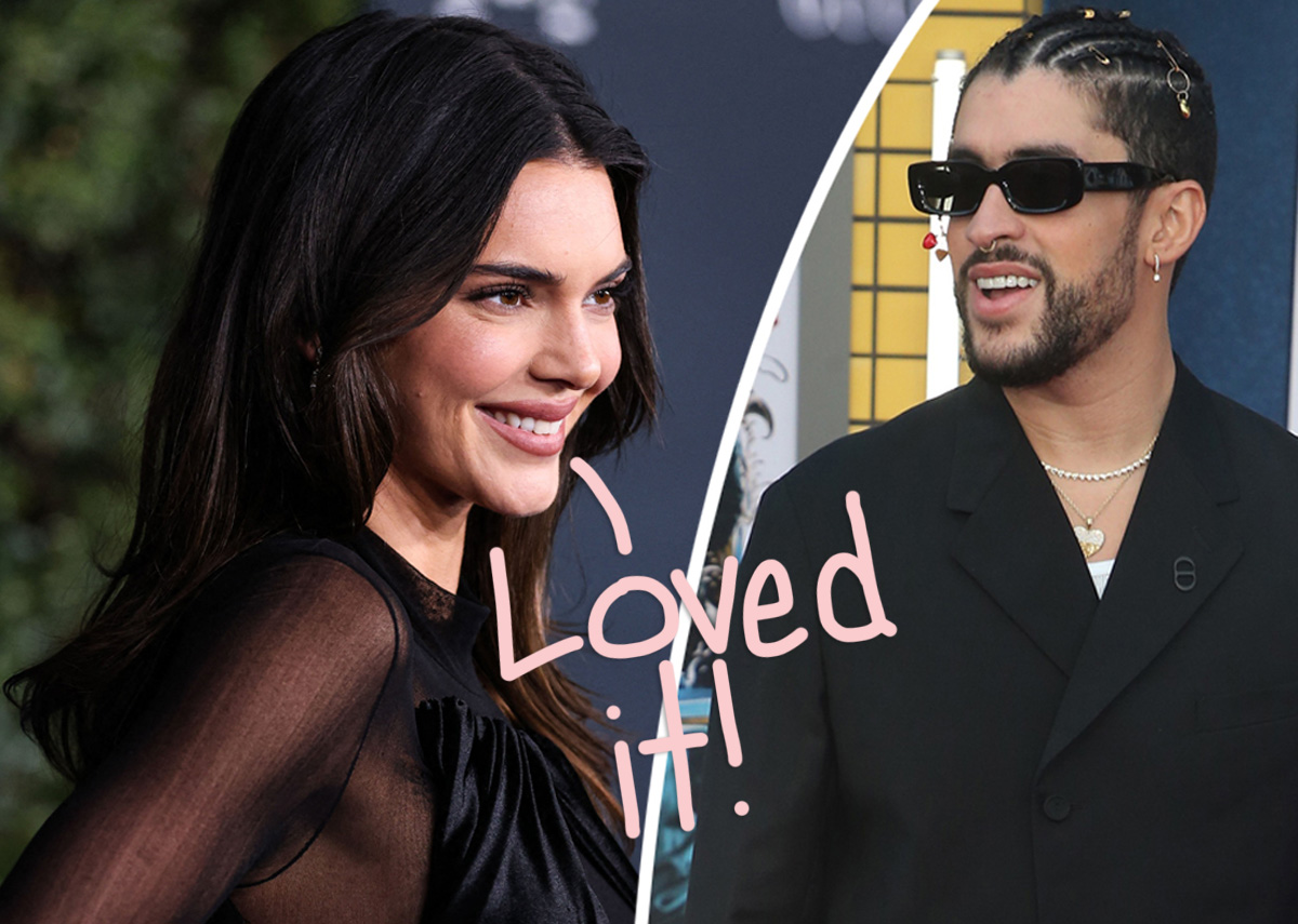 Kendall Jenner Spotted Supporting Bad Bunny At His Iconic Two-Hour