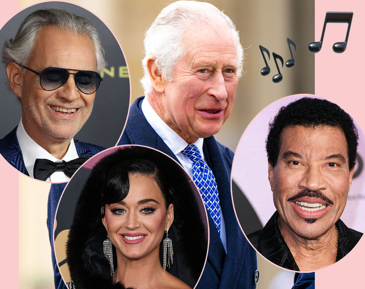 Katy Perry, Lionel Richie, And More See King Charles' Official