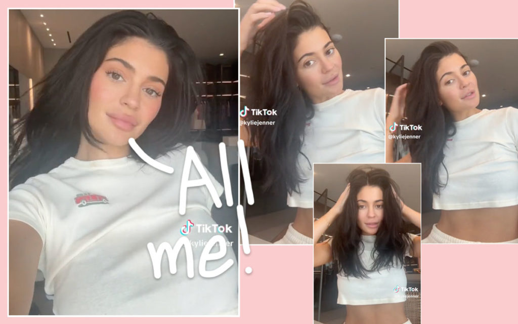 Kylie Jenner Goes Au Naturale with Her Latest Look