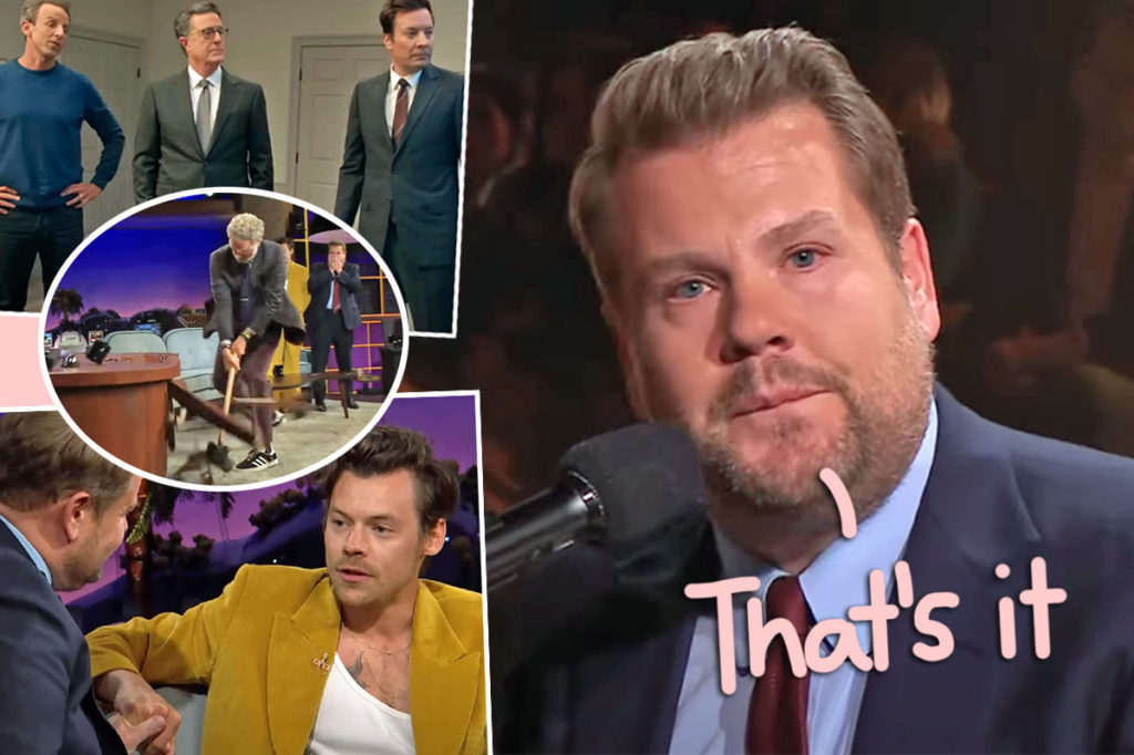 James Corden Bids Farewell To The Late Late Show With Emotional Finale