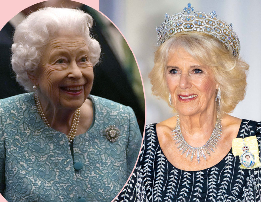How Queen Camilla's Coronation Tiara Will Honor Queen Elizabeth - Perez ...