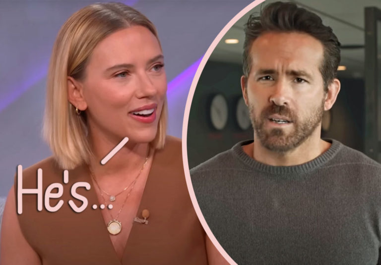 Scarlett Johansson Drops Very Rare Comment About Ex Husband Ryan Reynolds Perez Hilton 