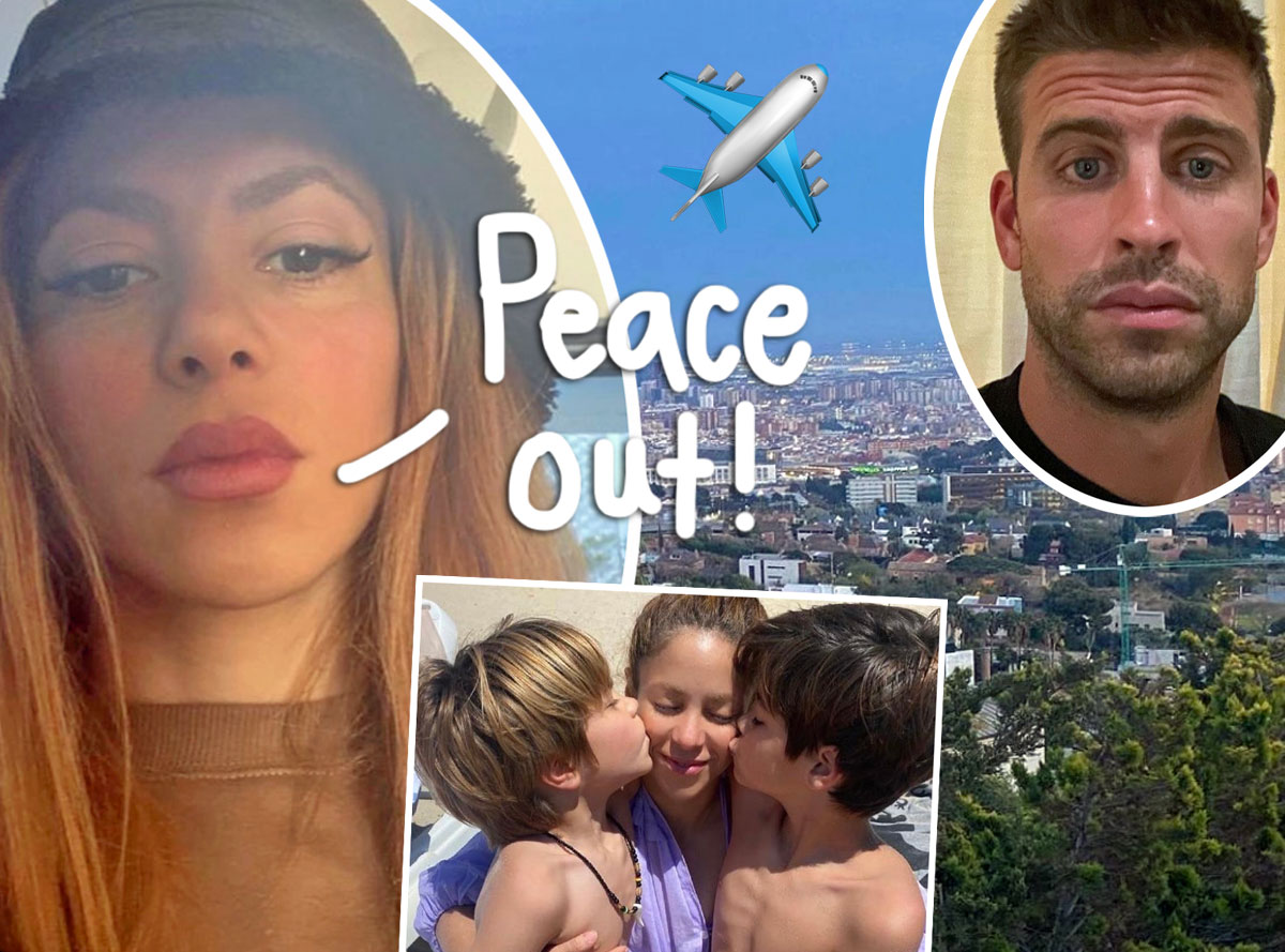 Shakira Officially Moves To Miami With Kids Amid Gerard Piqué Split