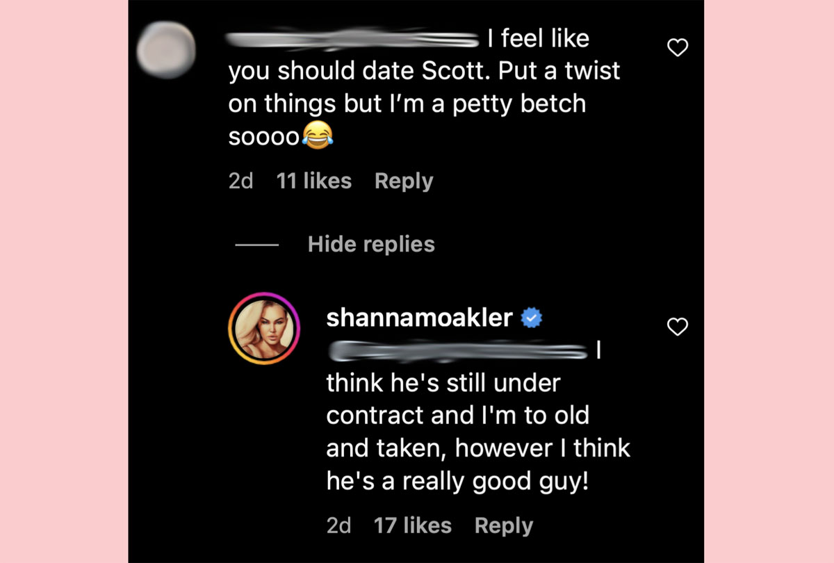Shanna Moakler Has THOUGHTS After Fan Suggests She Should Date Scott Disick For Revenge!