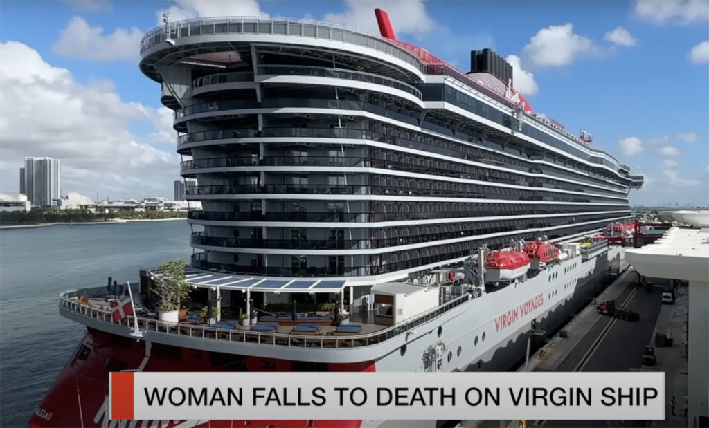 drunk passenger falls off cruise ship