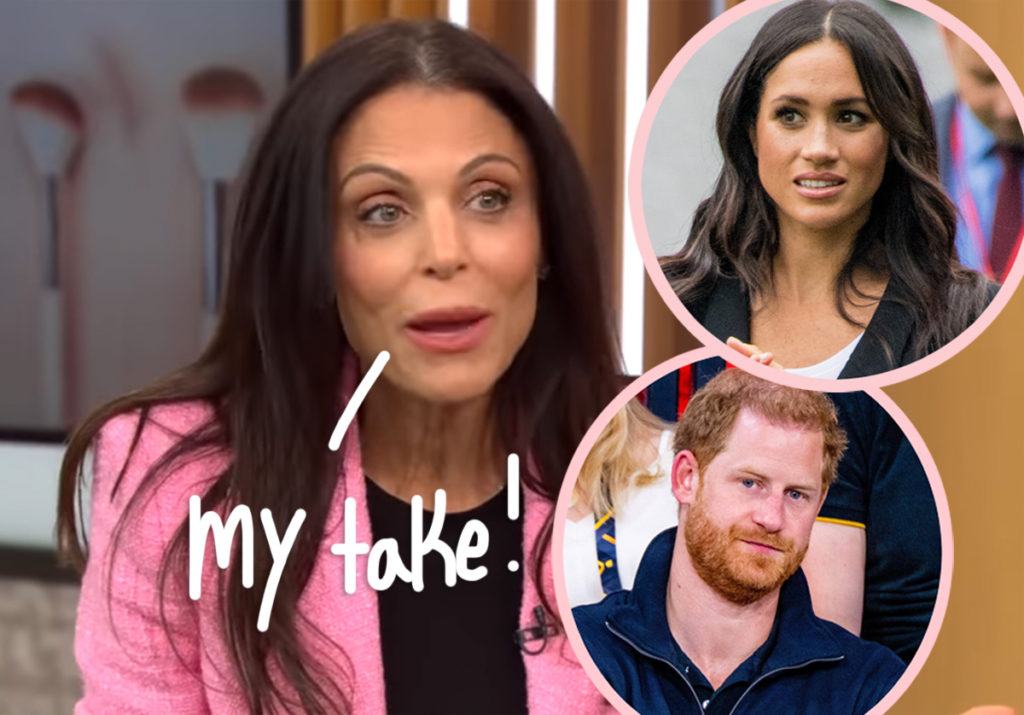 Bethenny Frankel Blasts Meghan Markle And Prince Harry Over Drastic Paparazzi Chase Perez Hilton 