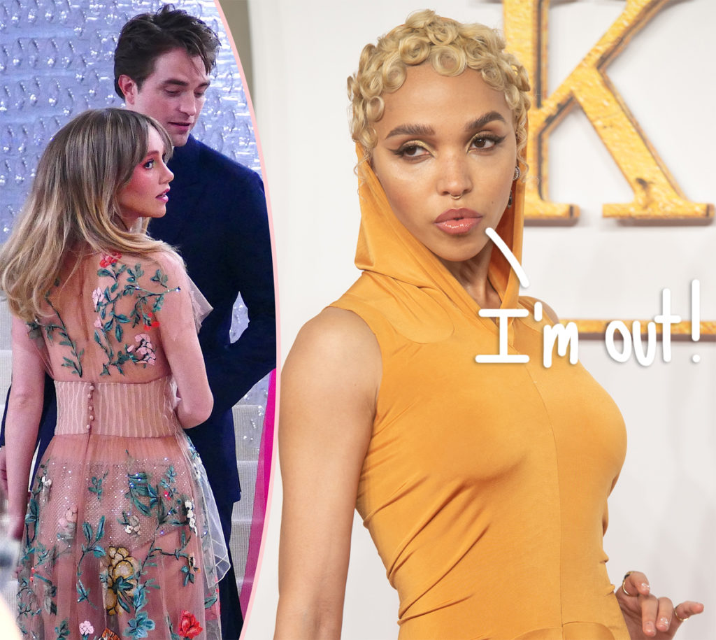 FKA Twigs SNUCK OUT Of Met Gala Party When ExFiancé Robert Pattinson