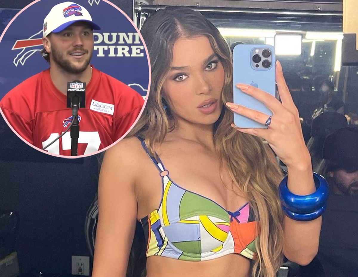Hailee Steinfeld Spotted With NFL Player Josh Allen Amid His Breakup Rumors!!