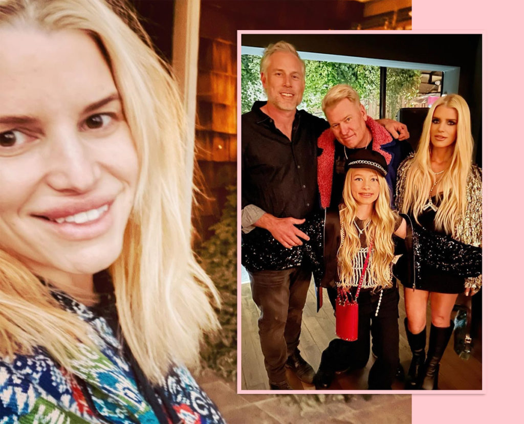 Jessica Simpson Reveals Her Dad Joe Had Bone Cancer In Birthday Post For  Her Daughter Maxwell - Perez Hilton