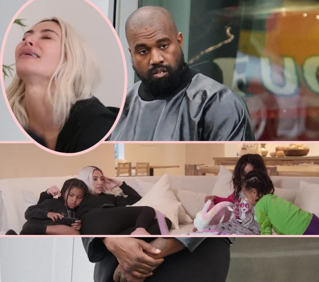 Kim Kardashian upset kanye west behavior