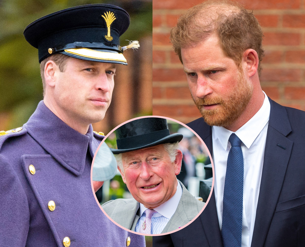 Prince William & Prince Harry Keep Their Distance At King Charles’ Coronation Amid Feud!