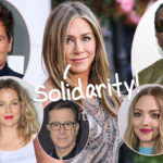 Jennifer Aniston, Pete Davidson, Snoop Dogg, & More: Celebs Supporting The Writers' Strike!