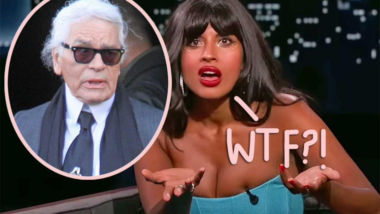 Jameela Jamil Slams the Met Gala for Karl Lagerfeld Theme