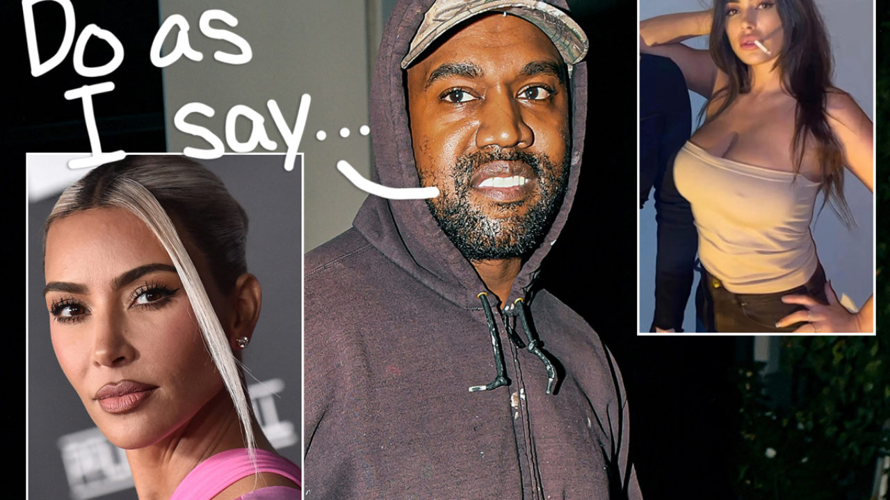 1280px x 720px - Kanye West's 'Wife' Goes Nude For Yeezy - After He Blasted Kim Kardashian  For Wearing Revealing Clothes! - Perez Hilton