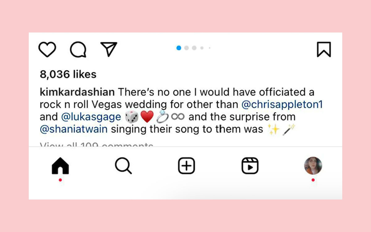 Did Kim Kardashian Shade Big Sis Kourtney With Quickly-Edited Instagram  Wedding Caption?! OUCH! - Perez Hilton