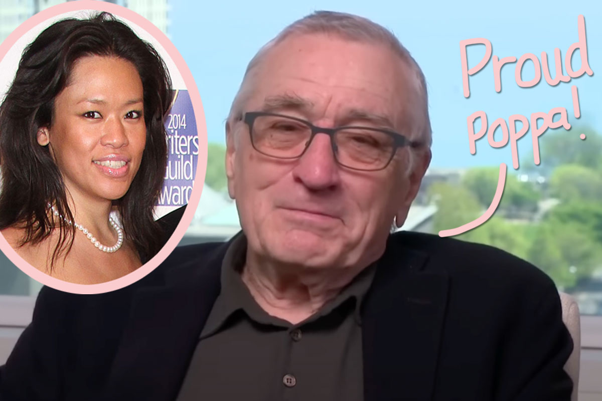 Robert De Niro And Girlfriend Tiffany Chen Reveal Name And First Photo Of Newborn Daughter Look 