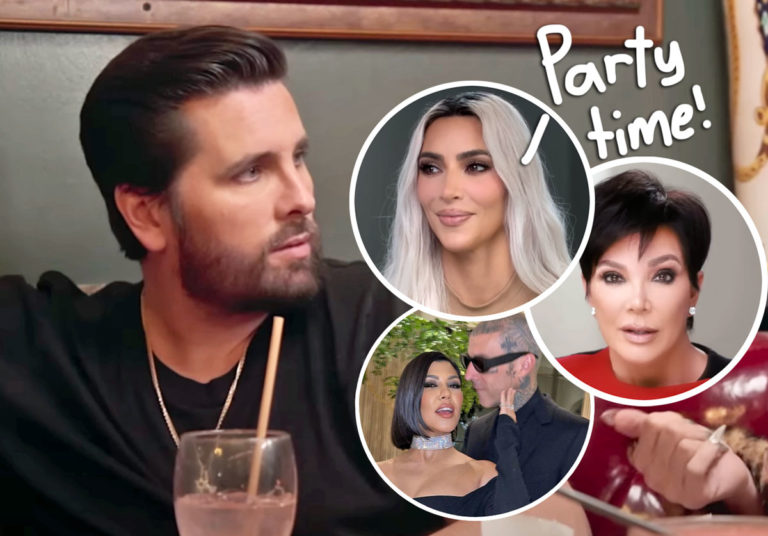 The Kardashians Show Scott Disick Love On His 40th Birthday LOOK