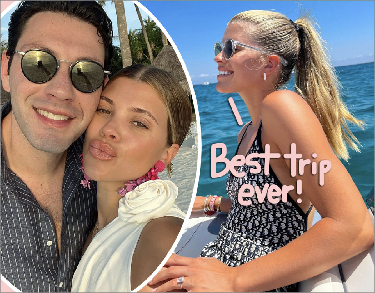 Sofia Richie Shares Intimate Snaps & Videos From Luxury Honeymoon With  Elliot Grainge! - Perez Hilton