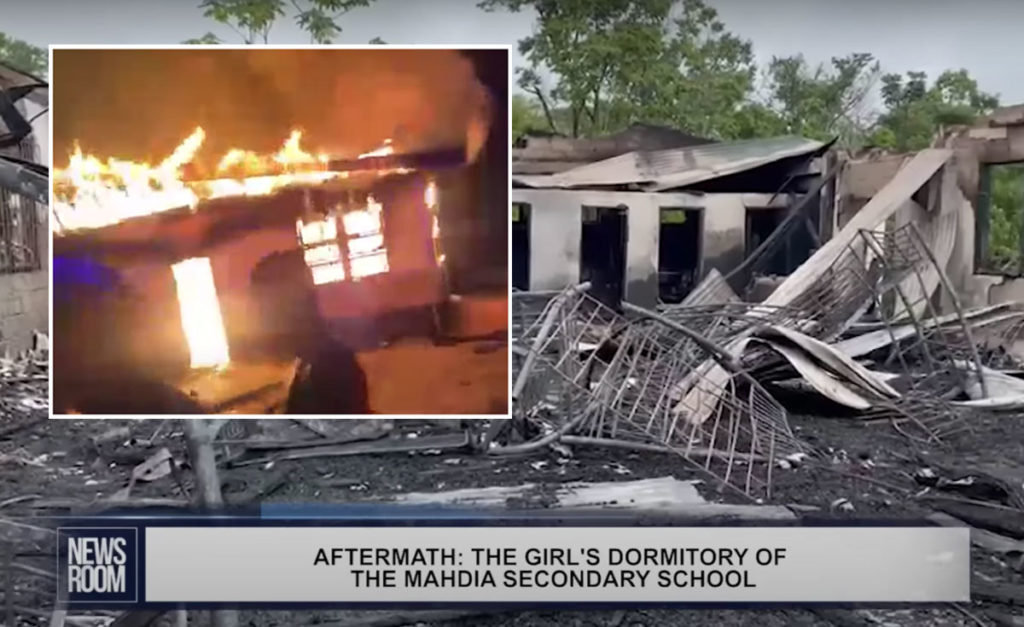 15-Year-Old Girl Charged With 19 Murders After Setting Fire To School Dorm -- Because A Teacher Took Her Phone!