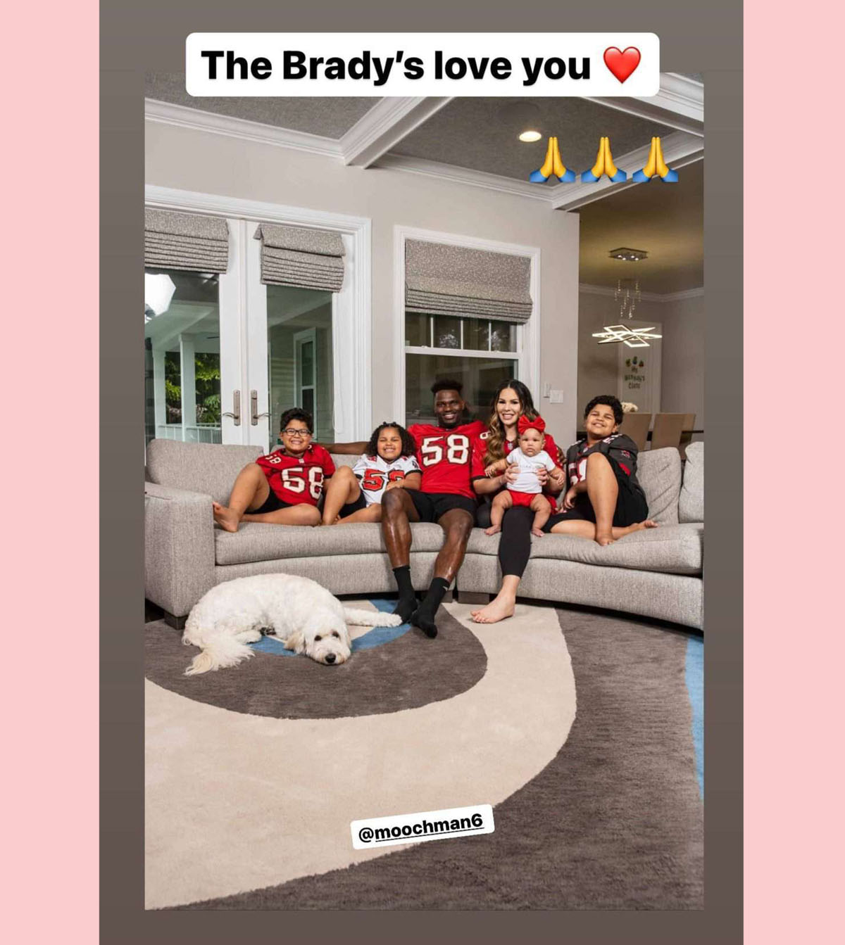 Tom Brady sends condolences to Shaq Barrett after Bucs star's