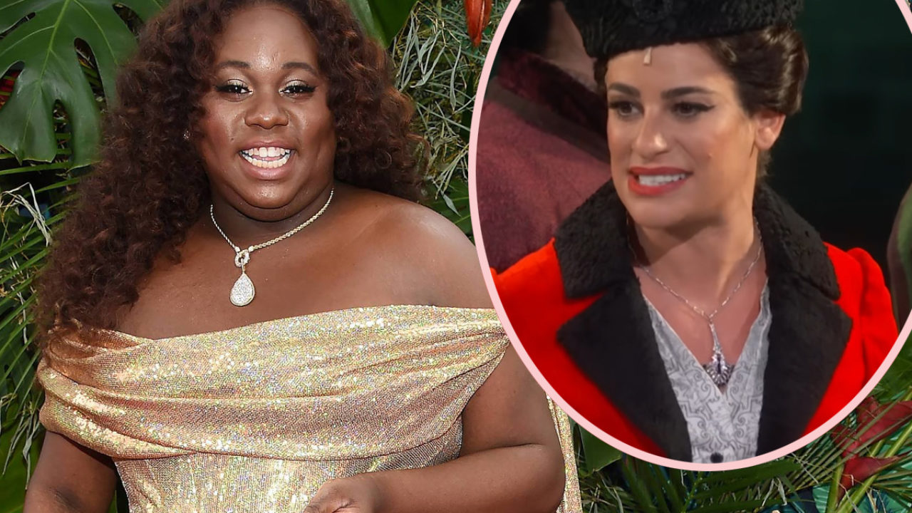 Glee Fans LOVED How Alex Newell Gave Lea Michele The Cold Shoulder