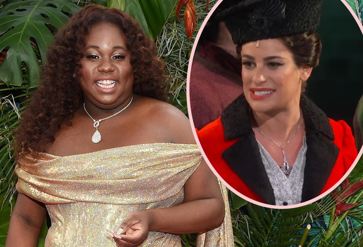 Glee Fans LOVED How Alex Newell Gave Lea Michele The Cold Shoulder At ...