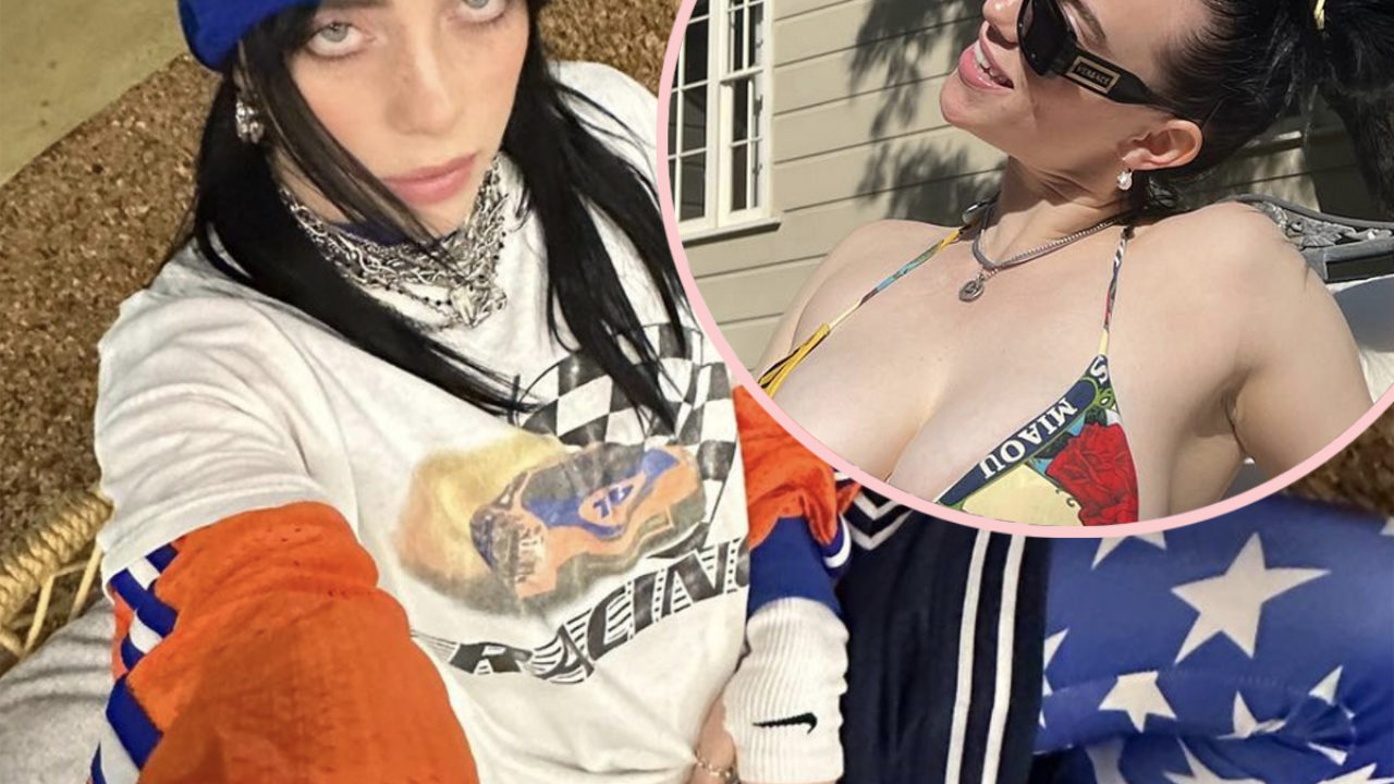 Hot girl' Billie Eilish reveals chest tattoo in rare bikini photo