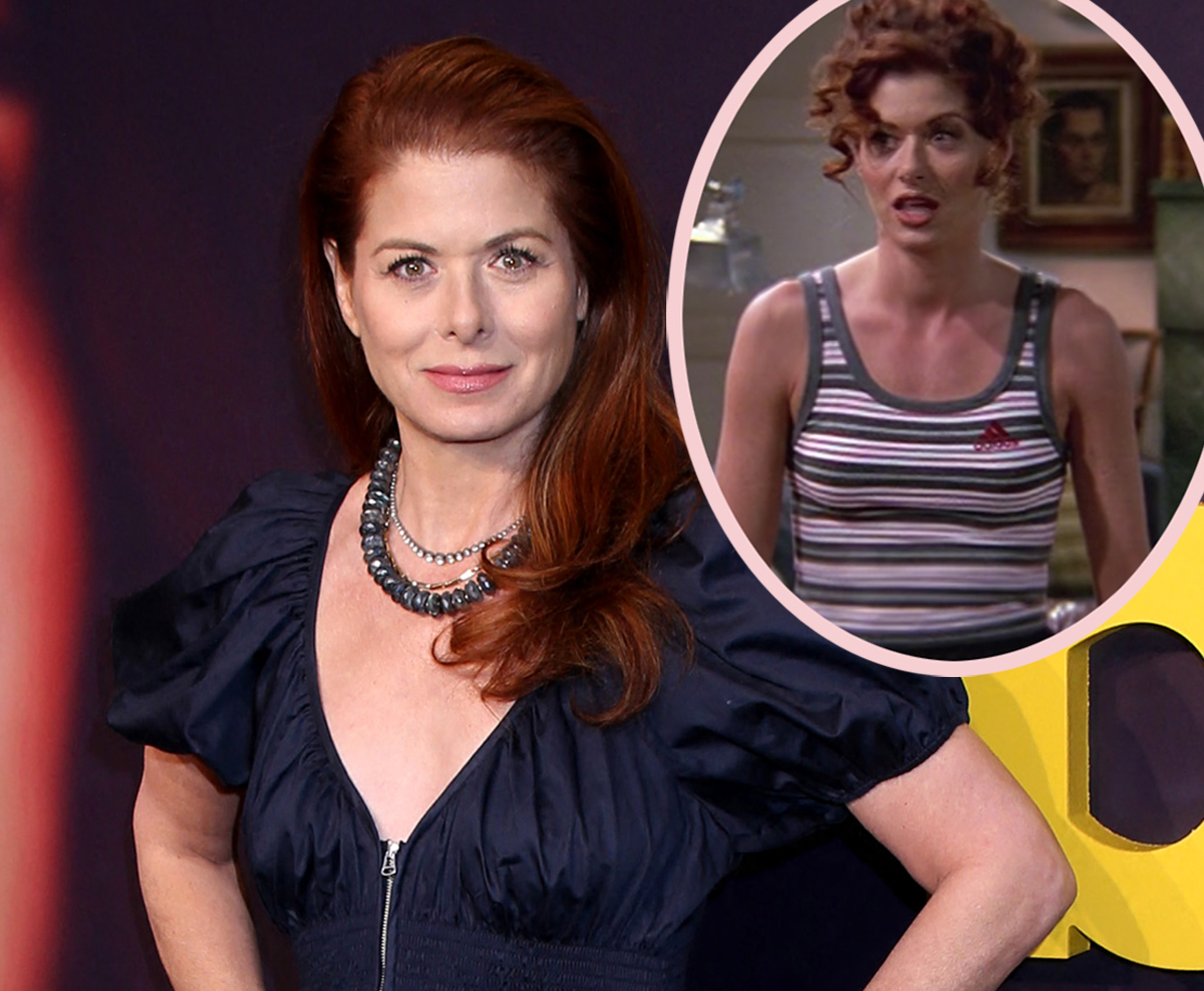 Debra Messing Claims NBC Inspired Her To Have Bigger Breasts For Will & Grace!  -Perez Hilton