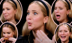 Sobbing! Drooling! Screaming! Watch Jennifer Lawrence LOSE IT In Hot