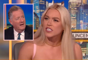 Watch OnlyFans Star's Epic Clap Back To Piers Morgan! - Perez Hilton