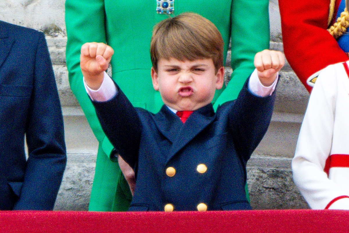 Prince Louis Royal Family Trooping The Colour 2023