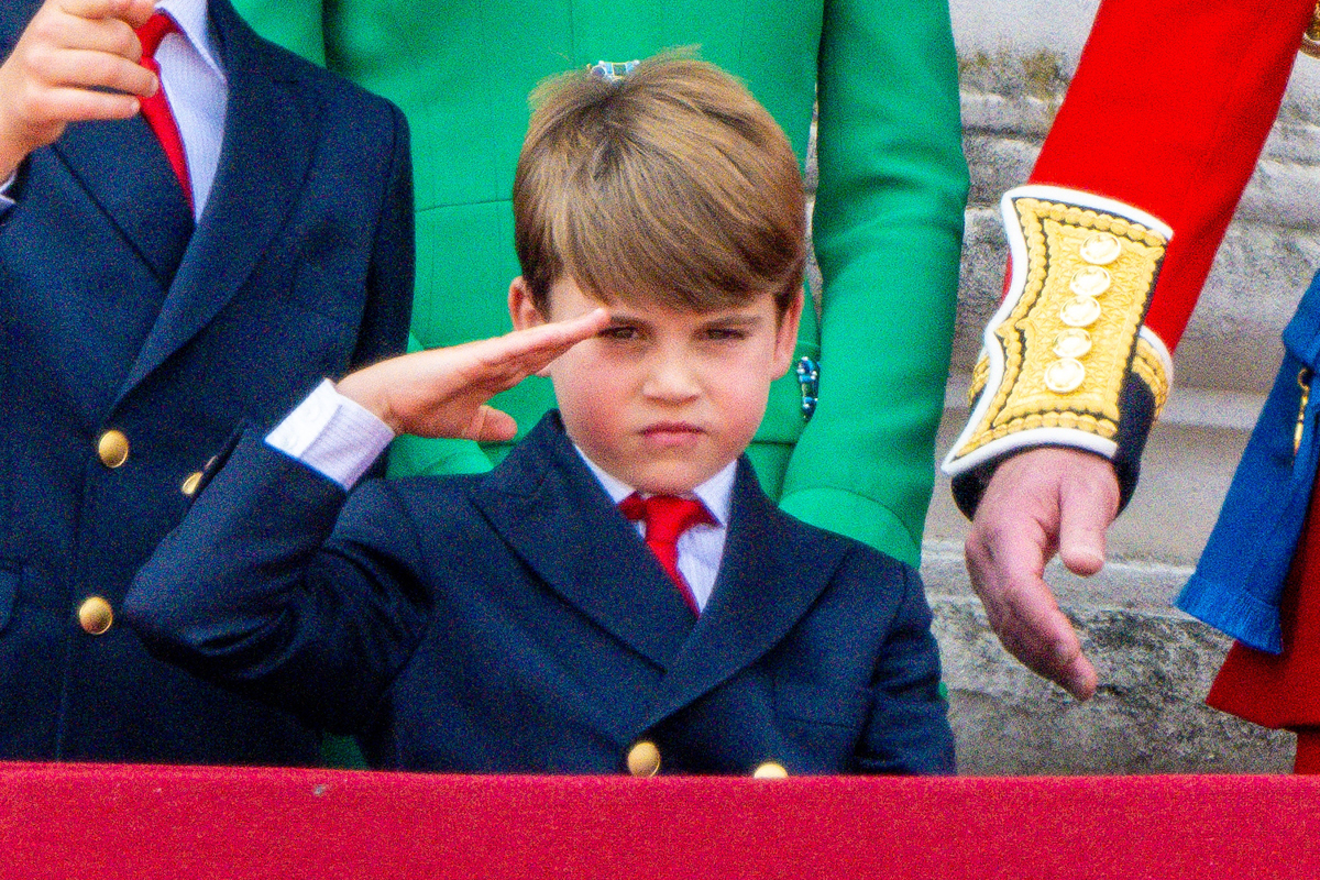 Prince Louis Steals The Show AGAIN With Adorable Trooping The Colour ...