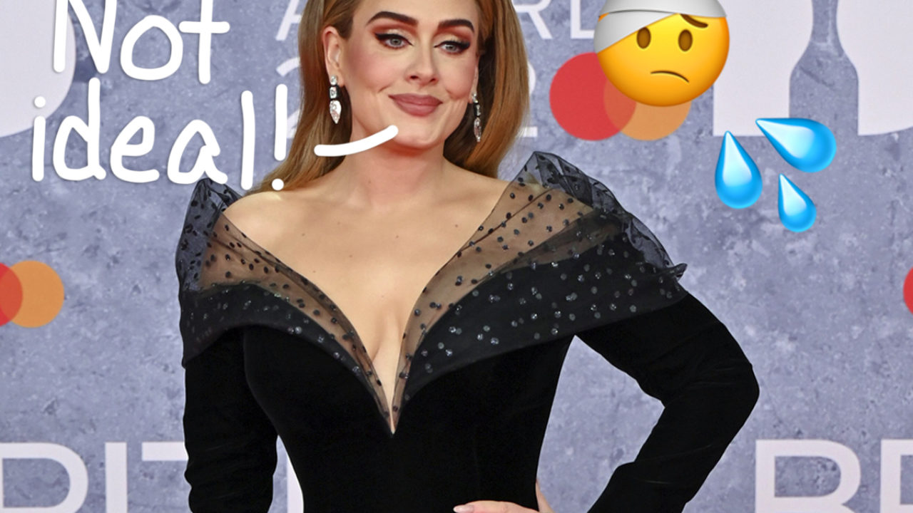 Adele reveals onstage she got diagnosed with 'jock itch' from
