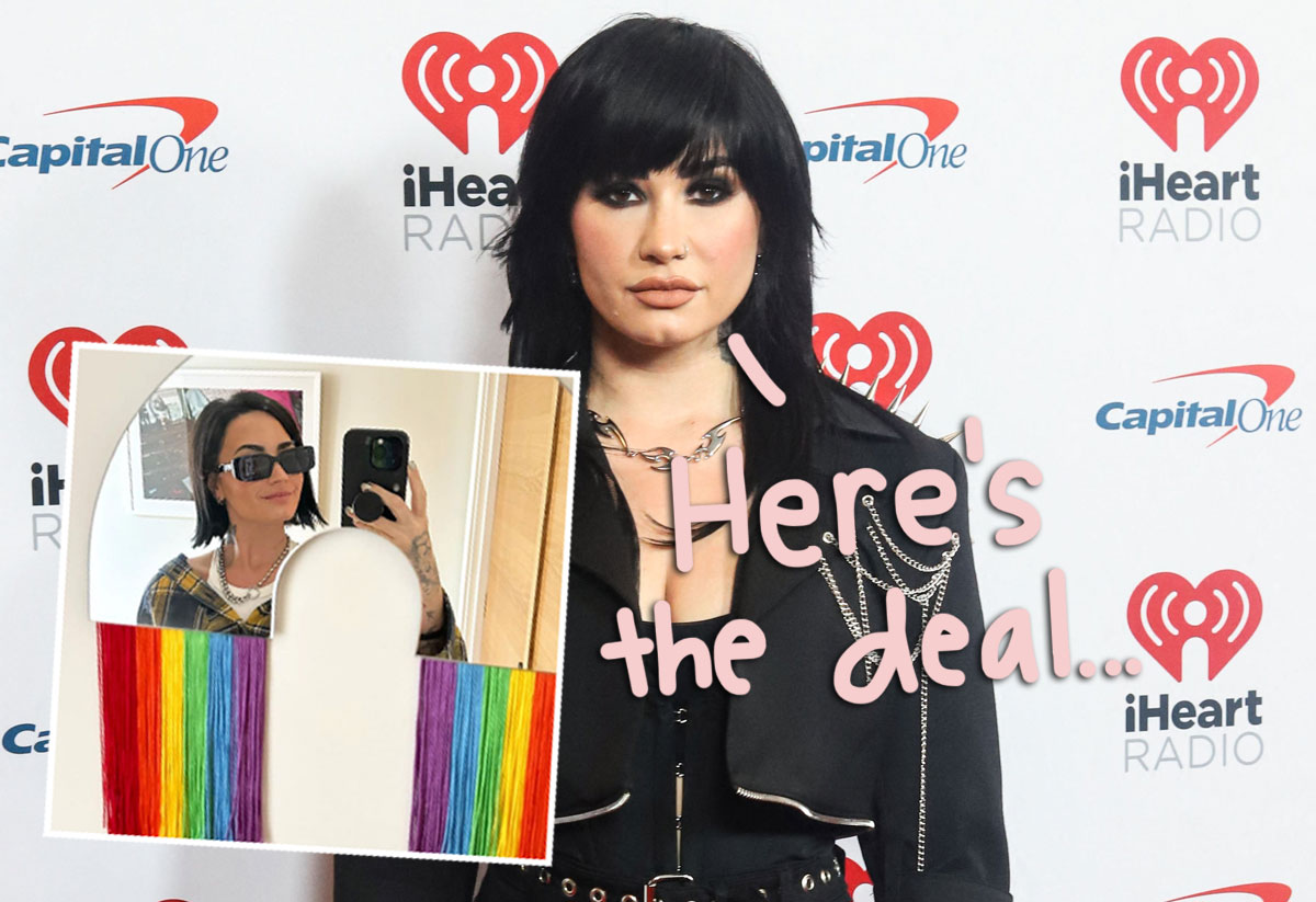 #Demi Lovato Says She ‘Got Tired’ Of Using ‘They/Them’ Pronouns — And Twitter Has THOUGHTS!