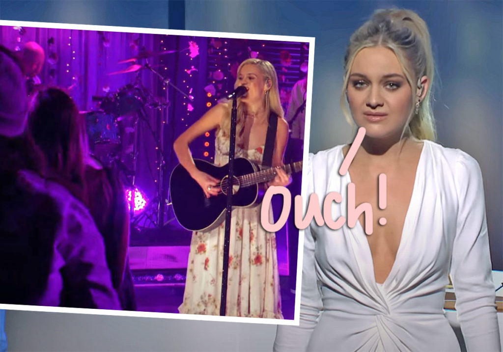 Again?! Kelsea Ballerini Pauses Concert After Fan Hit Her In The Face