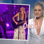 Again?! Kelsea Ballerini Pauses Concert After Fan Hit Her In The Face With Object!
